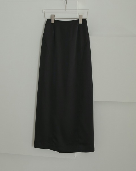 anuke アンヌーク Satin Pencil Skirt 62510808 /キャンセル返品