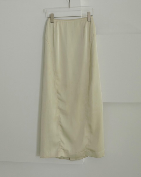 anuke アンヌーク Satin Pencil Skirt 62510808 /キャンセル返品