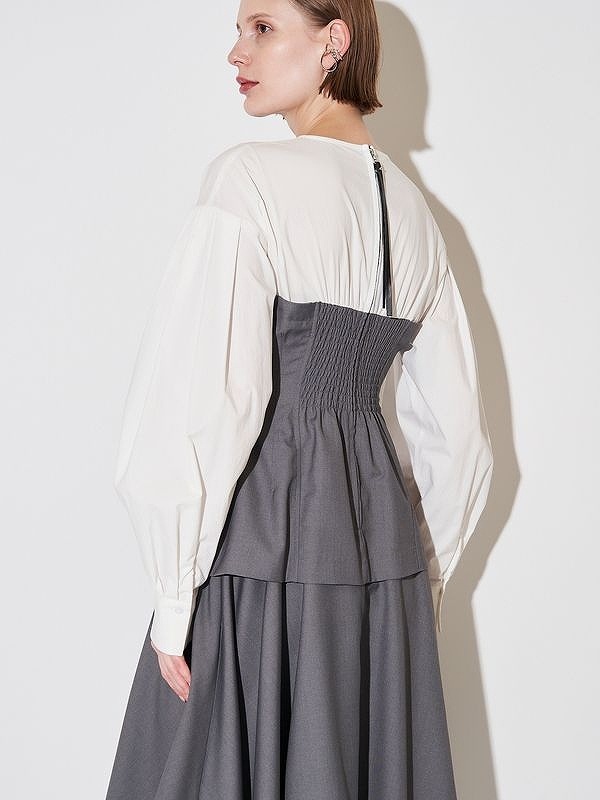 SALE50%OFF】ELENDEEK エレンディーク BEAR LAYERED OP ベア SALE50%OFF】ELENDEEK エレンディーク BEAR LAYERED OP ベア