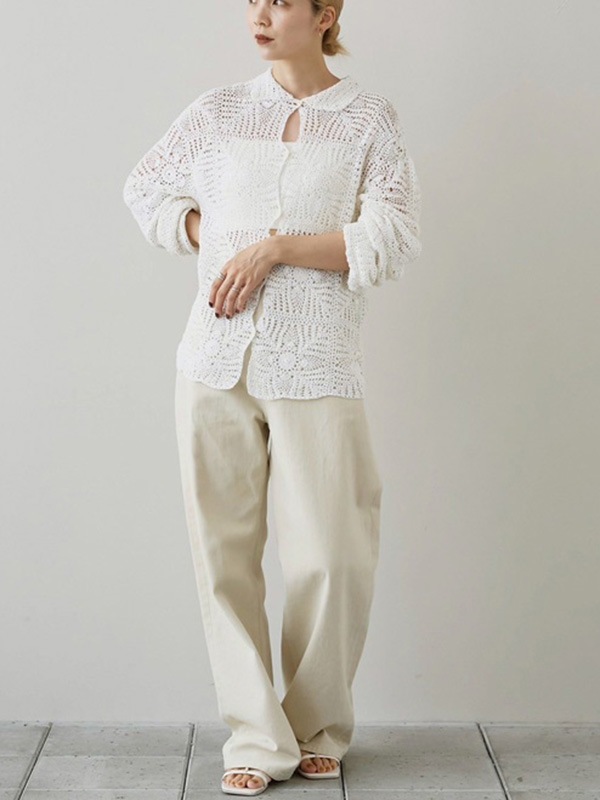 ��ͽ���ʡ�TODAYFUL �ȥ��ǥ��ե�  Crochet Lace Shirts 12610420 4������5��������ͽ�� /����󥻥������Բľ���