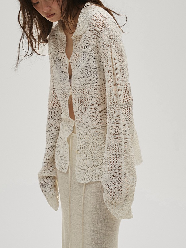 ��ͽ���ʡ�TODAYFUL �ȥ��ǥ��ե�  Crochet Lace Shirts 12610420 4������5��������ͽ�� /����󥻥������Բľ���