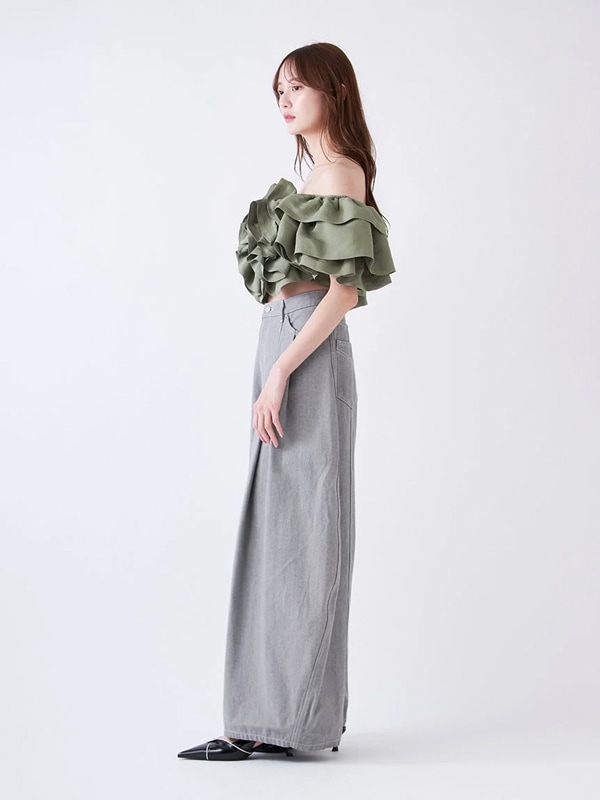 �ڴ��ָ���10%OFF��SNIDEL ���ʥ��ǥ�  �����֥ǥ˥�磻�ɥѥ�� SWFP261236  /����󥻥������Բľ��ʡ������ˤ�15���ޤ�¨��ȯ��(���˰ʳ�)��
