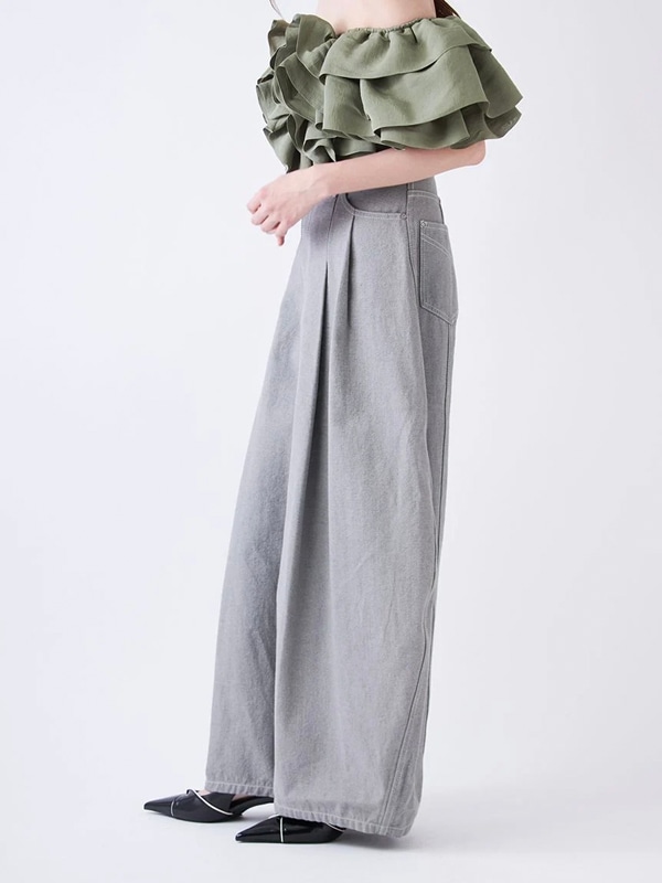 �ڴ��ָ���10%OFF��SNIDEL ���ʥ��ǥ�  �����֥ǥ˥�磻�ɥѥ�� SWFP261236  /����󥻥������Բľ��ʡ������ˤ�15���ޤ�¨��ȯ��(���˰ʳ�)��
