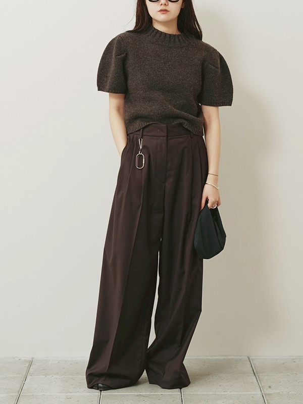 ��ͽ���ʡ�TODAYFUL �ȥ��ǥ��ե�  Wool100% Puffsleeve Knit 12620504 9�����10��������ͽ�� /����󥻥������Բľ���