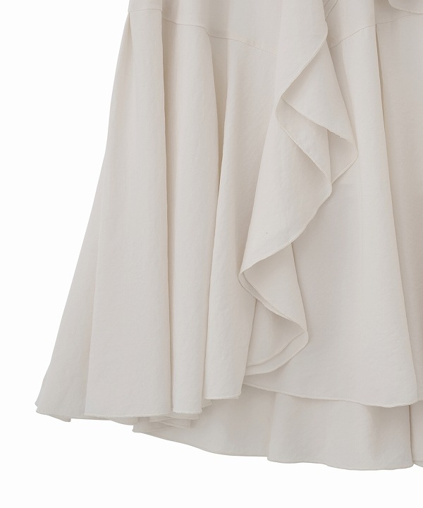 SALE30%OFF】COCODEAL ココディール アシメフリルティアードスカート
