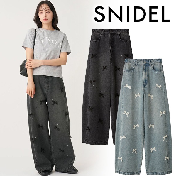 ��SOLD OUT�ۡڴ��ָ���10%OFF��SNIDEL ���ʥ��ǥ�  ��ܥ�ӥ��塼�磻�ɥѥ�� SWFP264083  /����󥻥������Բľ��� �������ˤ�15���ޤ�¨��ȯ��(���˰ʳ�)��
