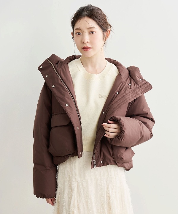 SALE30%OFF】COCODEAL ココディール ショートフードダウンコート