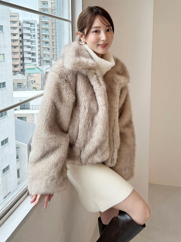 新品未使用　タグ付き　SNIDEL ファーコート　スナイデル【売り切り値下げ中】 期間限定10%OFF】【予約商品】SNIDEL スナイデル ファーショート