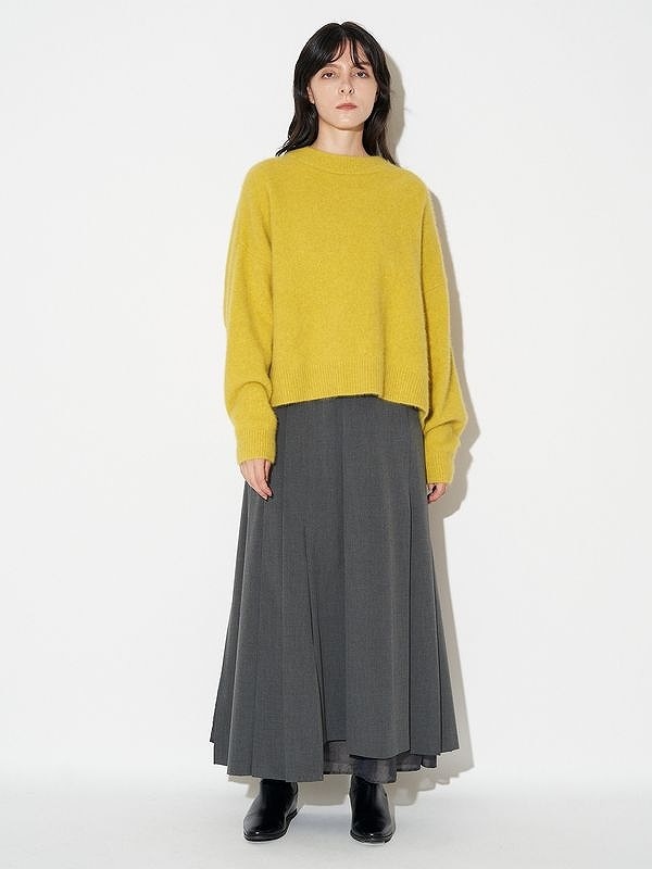 SOLD OUT】【SALE50%OFF】ELENDEEK エレンディーク SLIT PLEATS SK