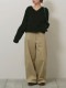 TODAYFUL �ȥ��ǥ��ե� Cottontwill Cocoon Pants 12620704 /����󥻥������Բľ��ʡ������ˤ�15���ޤ�¨��ȯ��(���˰ʳ�)��