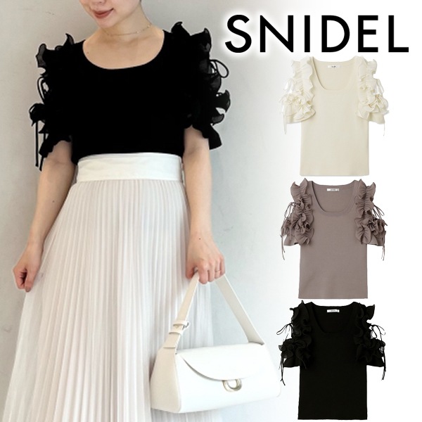待望の再入荷! snidel シアーフリルニット - 通販 - qualhouse.pt