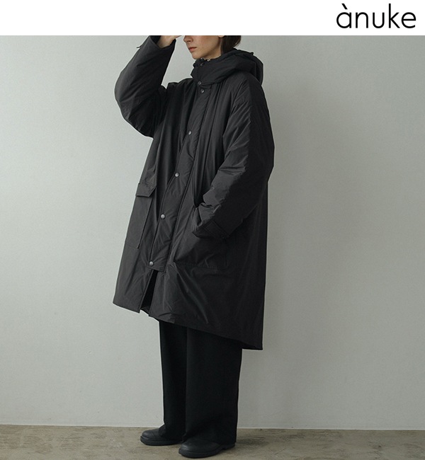 anuke Hooded Coat - ロングコート