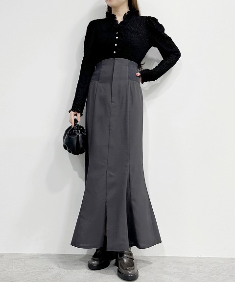 SALE50%OFF】COCODEAL ココディール ニットコルセットマーメイド 