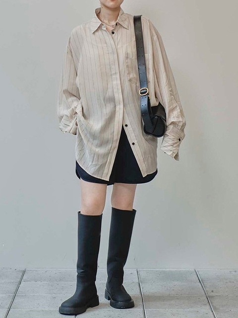 Stripe Silky Shirts（シャツ/ブラウス）｜TODAYFUL（トゥデイ