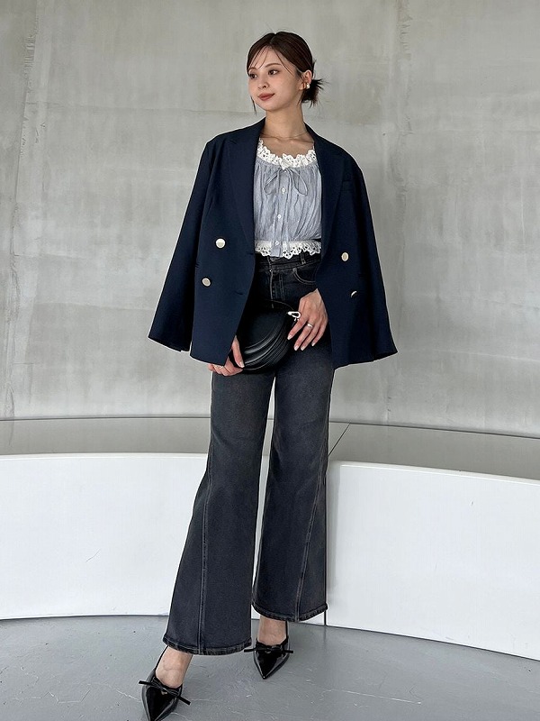 期間限定10%OFF】SNIDEL スナイデル Sustainableメタルボタン