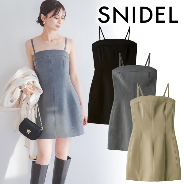 ��SOLD OUT�ۡڴ��ָ���10%OFF��SNIDEL ���ʥ��ǥ�  �٥��ߥ˥��ԡ��� SWFO261138  /����󥻥������Բľ��� �������ˤ�15���ޤ�¨��ȯ��(���˰ʳ�)��