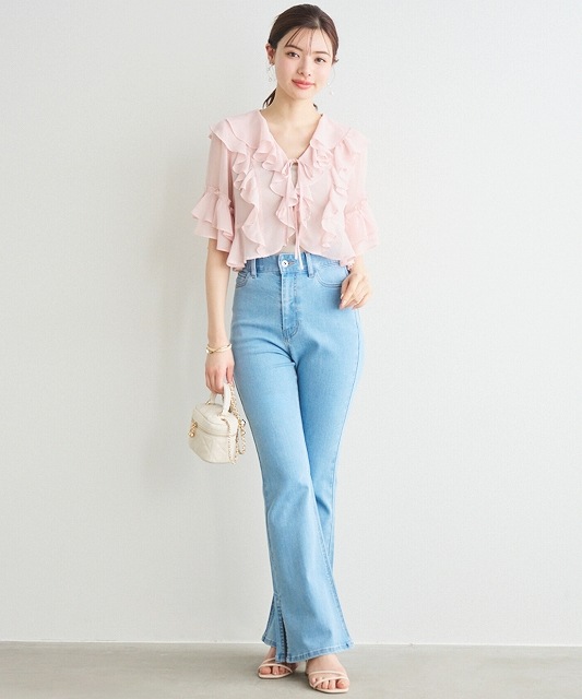 ��SALE50%OFF��LILLIAN CARAT ��ꥢ�󥫥�å� �ե���ȥ�ܥ�ե��ܥ���֥饦�� 45518515 /����󥻥������Բľ��� �������ˤ�15���ޤ�¨��ȯ��(���˰ʳ�)��