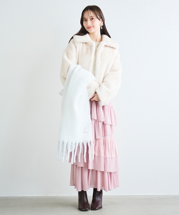 SALE30%OFF】LILLIAN CARAT リリアンカラット フェイクファーショート