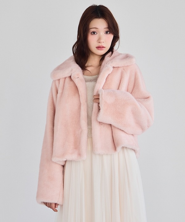 SALE30%OFF】LILLIAN CARAT リリアンカラット フェイクファーショート