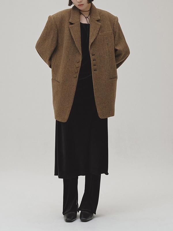 ��ͽ���ʡ�TODAYFUL �ȥ��ǥ��ե�  Wool100% Check Jacket 12620101 9������10��������ͽ�� /����󥻥������Բľ���