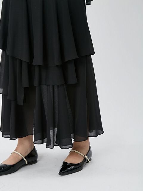 SOLD OUT】【期間限定10%OFF】FRAY I.D フレイアイディー アシメフリル  