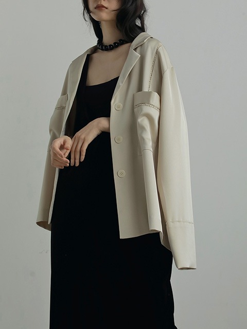 anuke ����̡���  Satin Tailored Shirts 62520406  /����󥻥������Բľ��ʡ������ˤ�15���ޤ�¨��ȯ��(���˰ʳ�)�� 