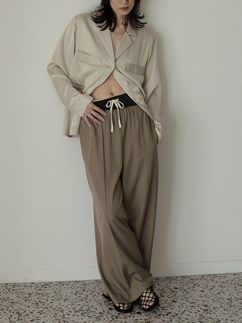 anuke ����̡���  Satin Tailored Shirts 62520406  /����󥻥������Բľ��ʡ������ˤ�15���ޤ�¨��ȯ��(���˰ʳ�)�� 