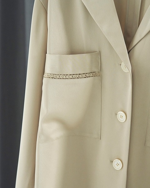 anuke ����̡���  Satin Tailored Shirts 62520406  /����󥻥������Բľ��ʡ������ˤ�15���ޤ�¨��ȯ��(���˰ʳ�)�� 