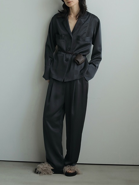 anuke ����̡���  Satin Tailored Shirts 62520406  /����󥻥������Բľ��ʡ������ˤ�15���ޤ�¨��ȯ��(���˰ʳ�)�� 