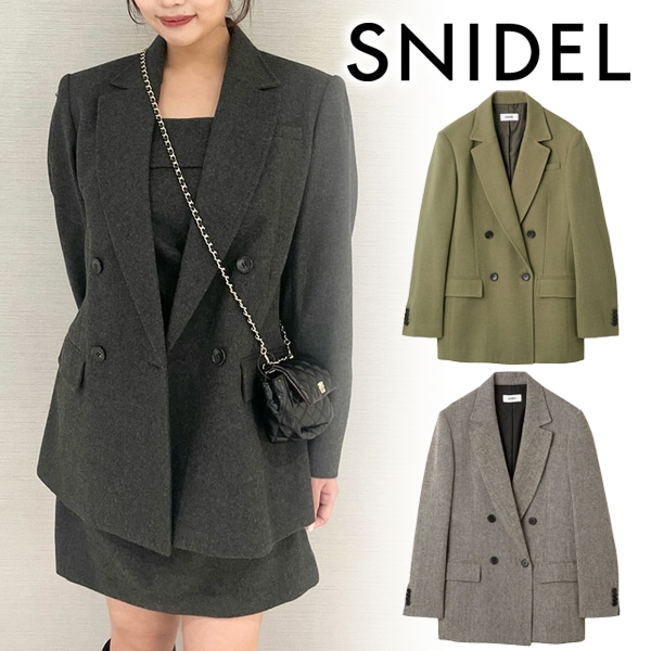 SALE50%OFF】SNIDEL スナイデル オーバーサイズウールジャケット 