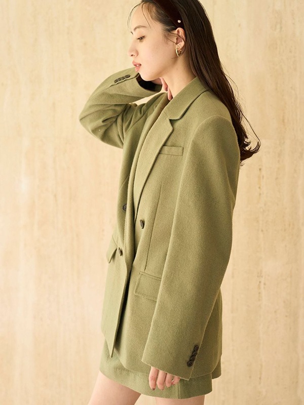 SALE50%OFF】SNIDEL スナイデル オーバーサイズウールジャケット