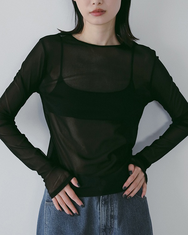 anuke ����̡���  2way Sheer Tops 62520609  /����󥻥������Բľ��� �������ˤ�15���ޤ�¨��ȯ��(���˰ʳ�)��