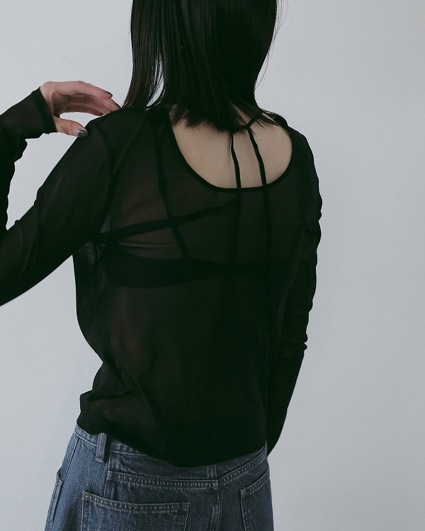 anuke ����̡���  2way Sheer Tops 62520609  /����󥻥������Բľ��� �������ˤ�15���ޤ�¨��ȯ��(���˰ʳ�)��