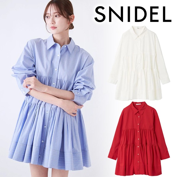 ��SALE40%OFF��SNIDEL ���ʥ��ǥ�  �ܥ�塼��ƥ������ɥߥ˥���ĥ��ԡ��� SWFO261135 /����󥻥������Բľ��ʡ������ˤ�15���ޤ�¨��ȯ��(���˰ʳ�)��