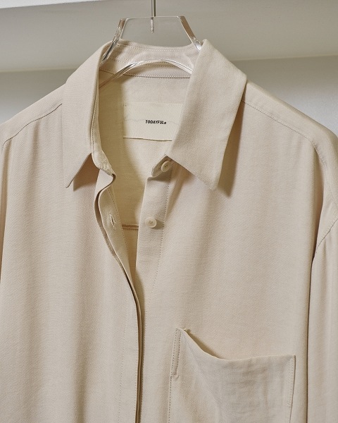 TODAYFUL トゥデイフル Backsatin Pocket Shirts 12510417