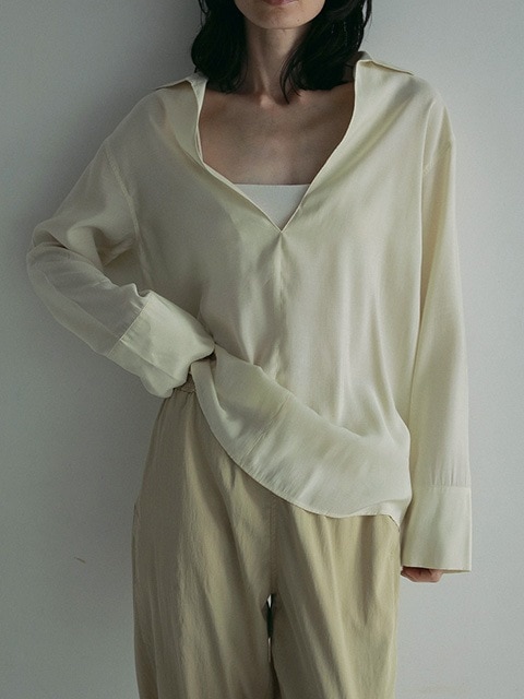 Geometric Opencollar Shirts（シャツ/ブラウス）｜ànuke
