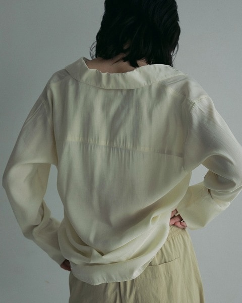 トップス anuke Skipper Sheer Shirts anuke ANUKE (アンヌーク）Skipper Sheer Shirts 即日発送 SALE