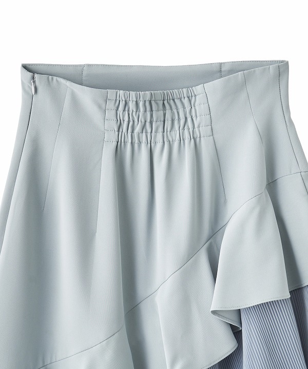 LILLIAN CARAT リリアンカラット ハイウエストティアードスカート