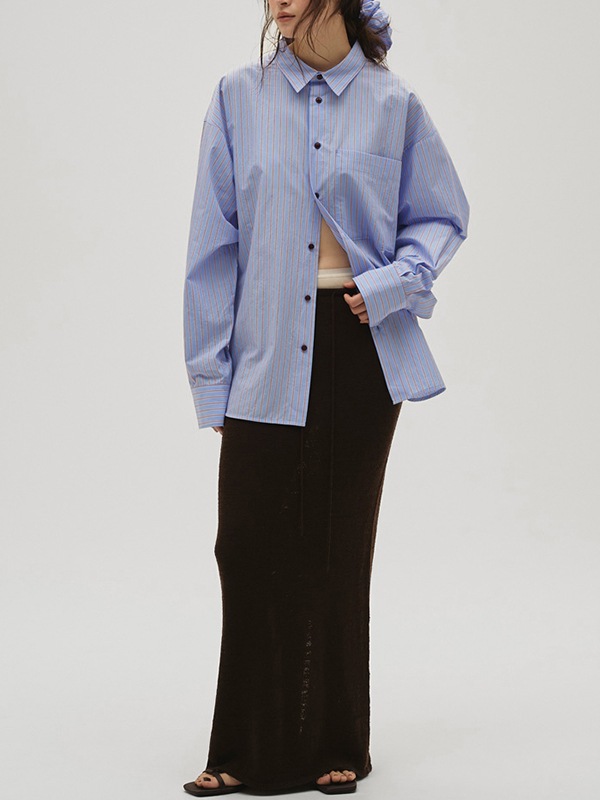 ��ͽ���ʡۡ�ͽ���ʡ�TODAYFUL �ȥ��ǥ��ե�  Stripe Pocket Shirts 12610424 4������5��������ͽ�� /����󥻥������Բľ���