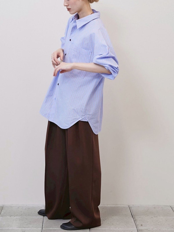 ��ͽ���ʡۡ�ͽ���ʡ�TODAYFUL �ȥ��ǥ��ե�  Stripe Pocket Shirts 12610424 4������5��������ͽ�� /����󥻥������Բľ���