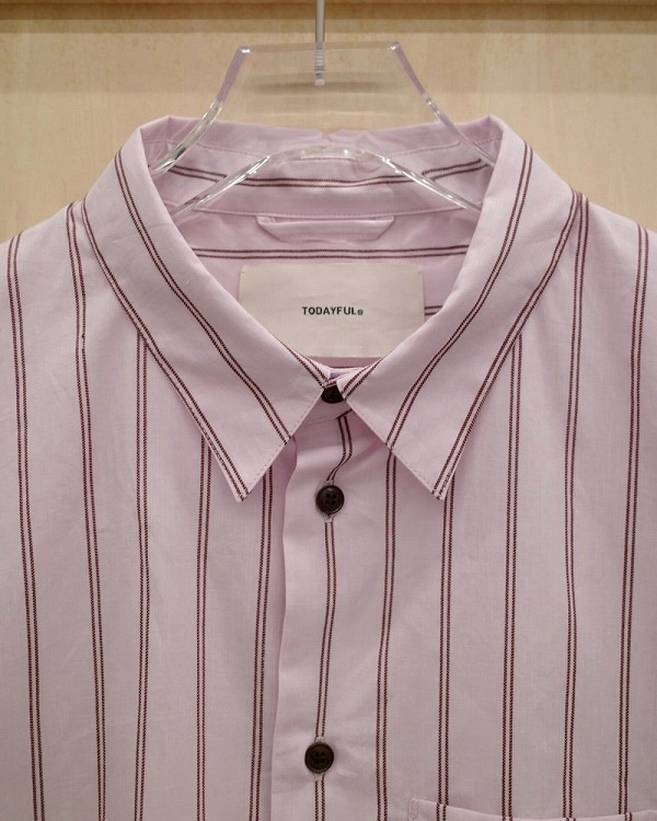 ��ͽ���ʡۡ�ͽ���ʡ�TODAYFUL �ȥ��ǥ��ե�  Stripe Pocket Shirts 12610424 4������5��������ͽ�� /����󥻥������Բľ���