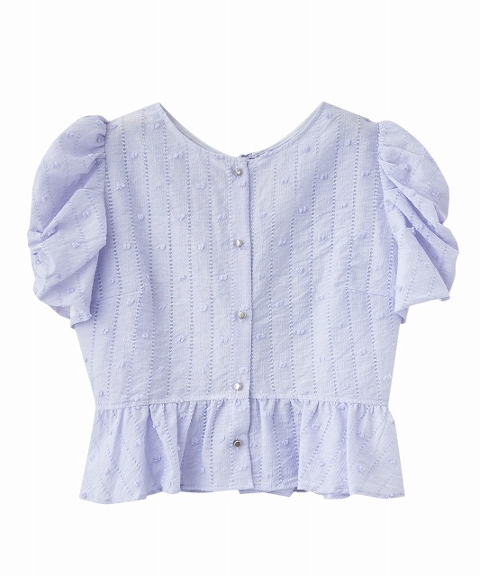 高級ライン♡ 未使用▼9.7万 リリアンビューティ ジャガード ブラウス 希少 LILLIAN CARAT リリアンカラット バックシャンジャガード