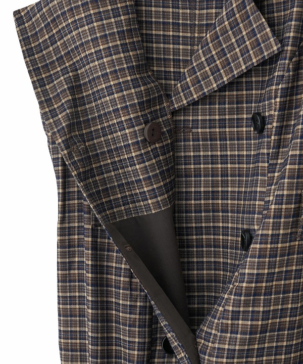 LILLIAN CARAT リリアンカラット バイカラージャケットワンピース