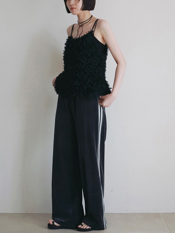 ��SOLD OUT��anuke ����̡���  Velour Track Pants 62620704  /����󥻥������Բľ��� �������ˤ�15���ޤ�¨��ȯ��(���˰ʳ�)��