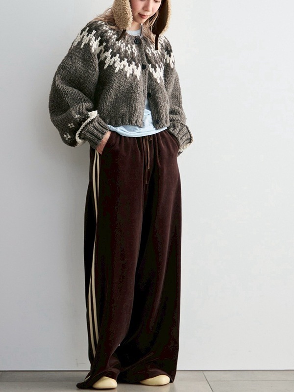 ��SOLD OUT��anuke ����̡���  Velour Track Pants 62620704  /����󥻥������Բľ��� �������ˤ�15���ޤ�¨��ȯ��(���˰ʳ�)��