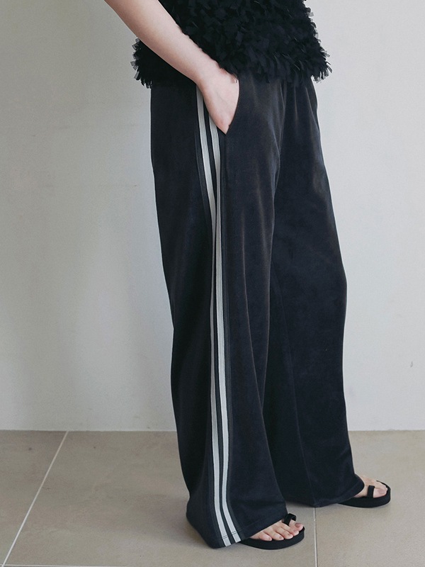 ��SOLD OUT��anuke ����̡���  Velour Track Pants 62620704  /����󥻥������Բľ��� �������ˤ�15���ޤ�¨��ȯ��(���˰ʳ�)��
