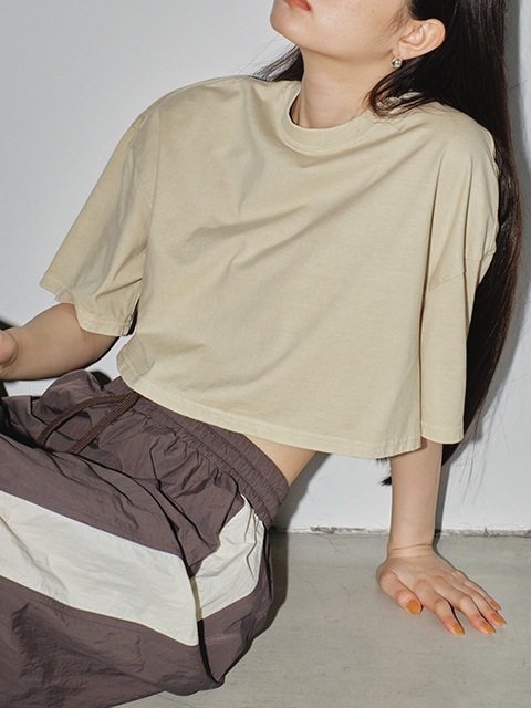 TODAYFUL �ȥ��ǥ��ե� /Cropped Cotton T-shirts 12410605 �ͥ��ݥ�����̵�� /����󥻥������Բľ��ʡ������ˤ�15���ޤ�¨��ȯ��(���˰ʳ�)��