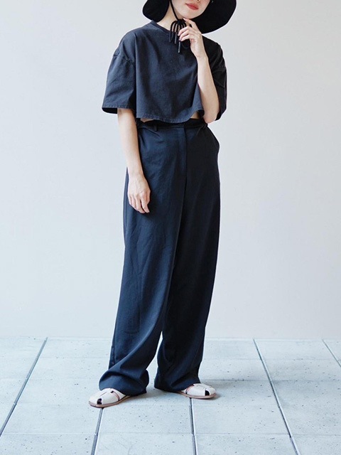 todayful トゥデイフル Cropped Cotton T-shirts TODAYFUL トゥデイフル / Cropped Cotton T-shirts クロップド