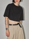 TODAYFUL �ȥ��ǥ��ե� /Cropped Cotton T-shirts 12410605 �ͥ��ݥ�����̵�� /����󥻥������Բľ��ʡ������ˤ�15���ޤ�¨��ȯ��(���˰ʳ�)��