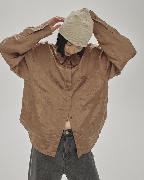 todayful Crape Satin Shirts エクリュ SOLD OUT】TODAYFUL トゥデイフル Crape Satin Shirts 12510402